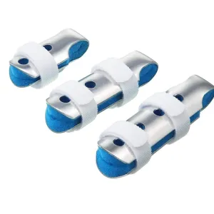10 Pcs Aluminium Toad Finger Protector Brace for Posture Corrector Recovery Injury
