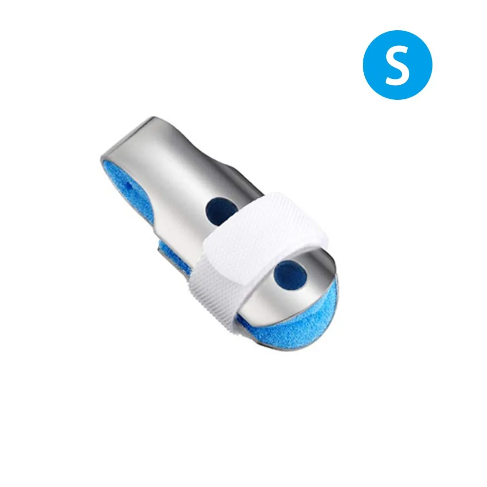 1pc Metal Finger Straightening Splint Brace for Broken Finger