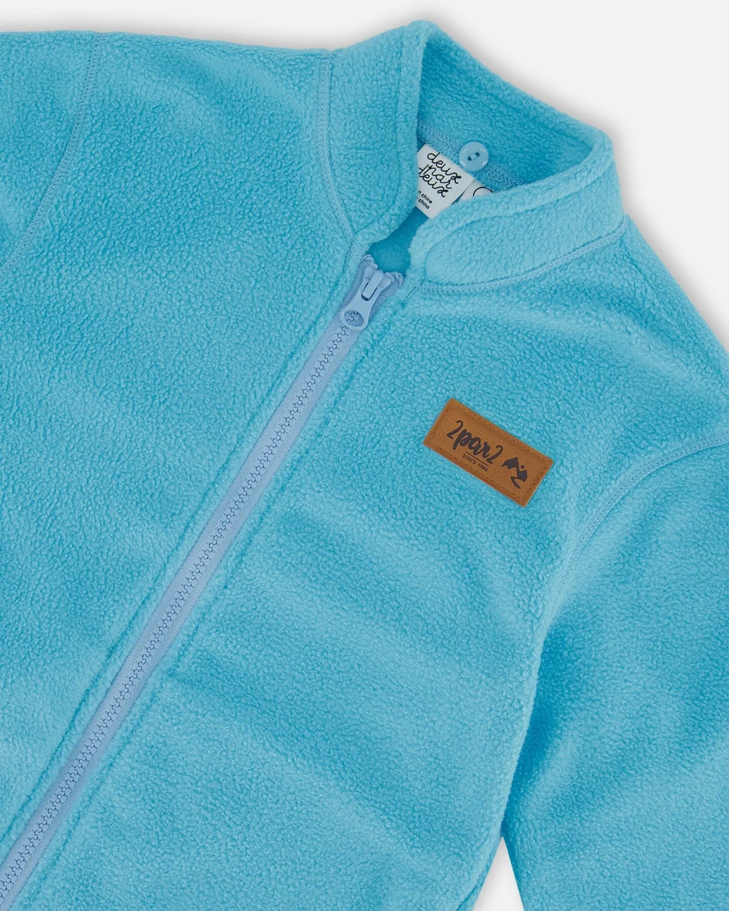 3-In-1 Mid-Season Outerwear Set With Printed Jacket Light Blue And Multicolored Butterflies