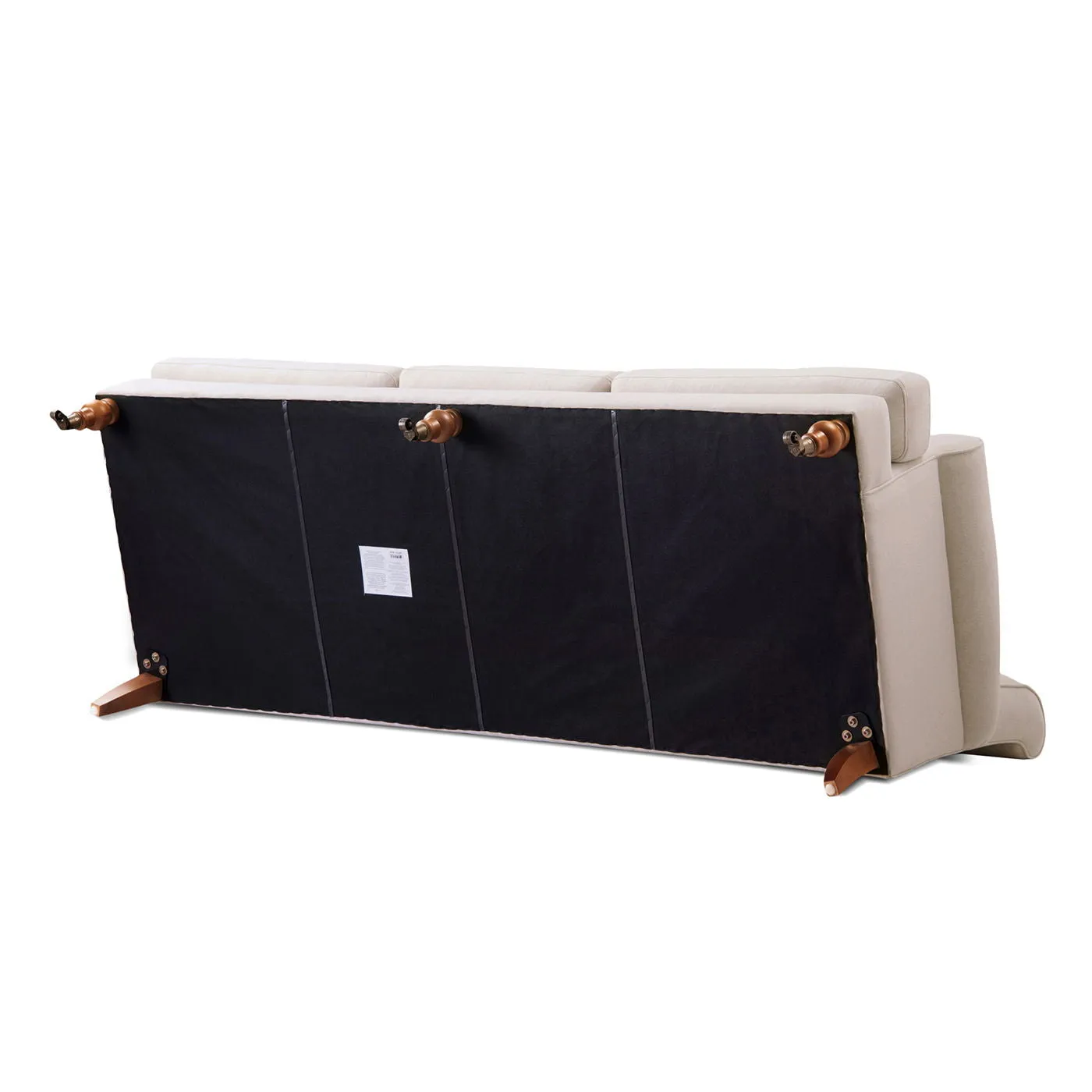 Alana Lawson - Modern Three Cushion Tightback Sofa by Couch.com