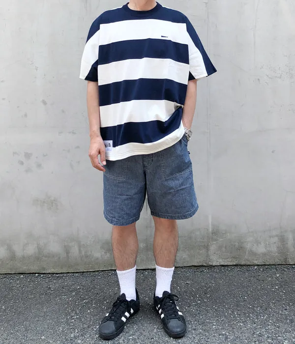 DESCENDANT/SPIN CHAMBRAY SHORTS (INDIGO)