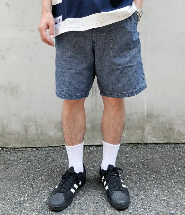 DESCENDANT/SPIN CHAMBRAY SHORTS (INDIGO)