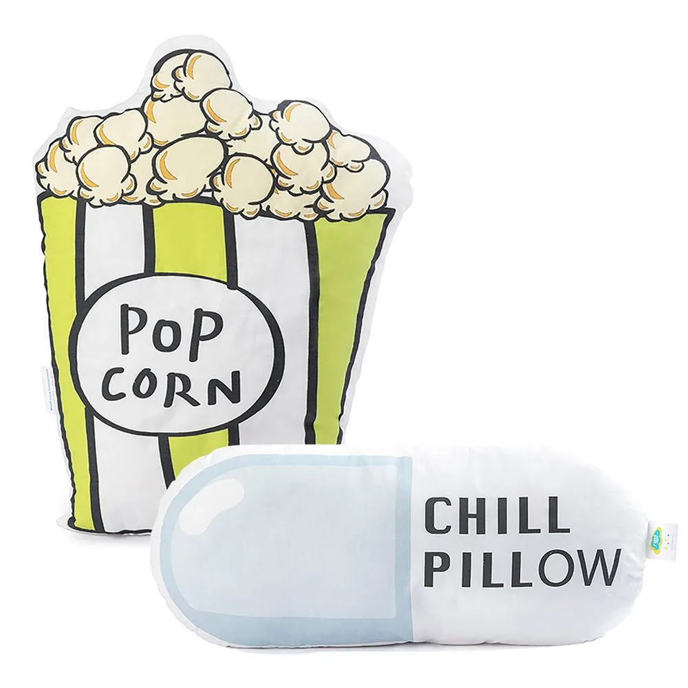 Fancy Fluff Set of 2 Shape Cushions   Doodle Land