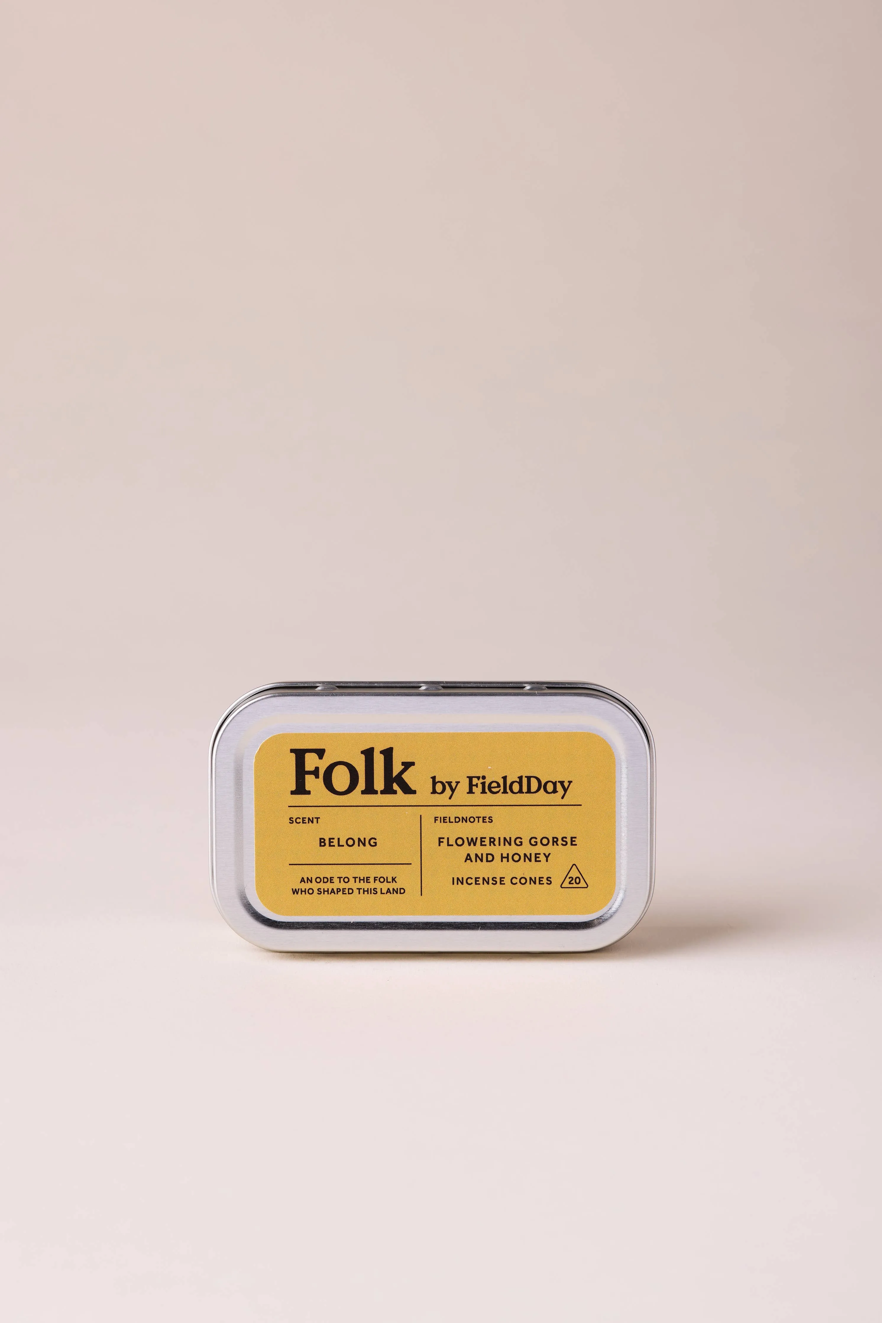 FieldDay Belong Folk Incense Cones Tin