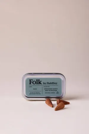 FieldDay Rain Folk Incense Cones Tin