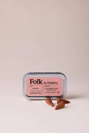FieldDay Wander Folk Incense Cones Tin