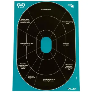 GWG Handgun Trainer Target