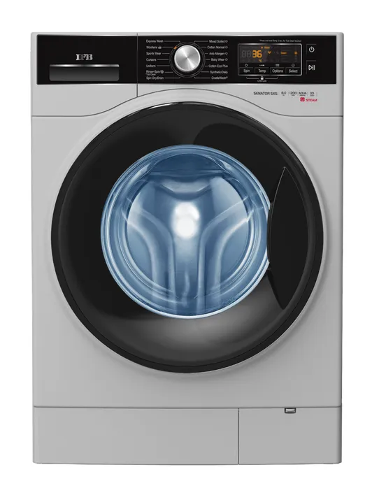 IFB SENATOR SXS 8012 8 kg Steam Wash  Fully Automatic Front Load Silver