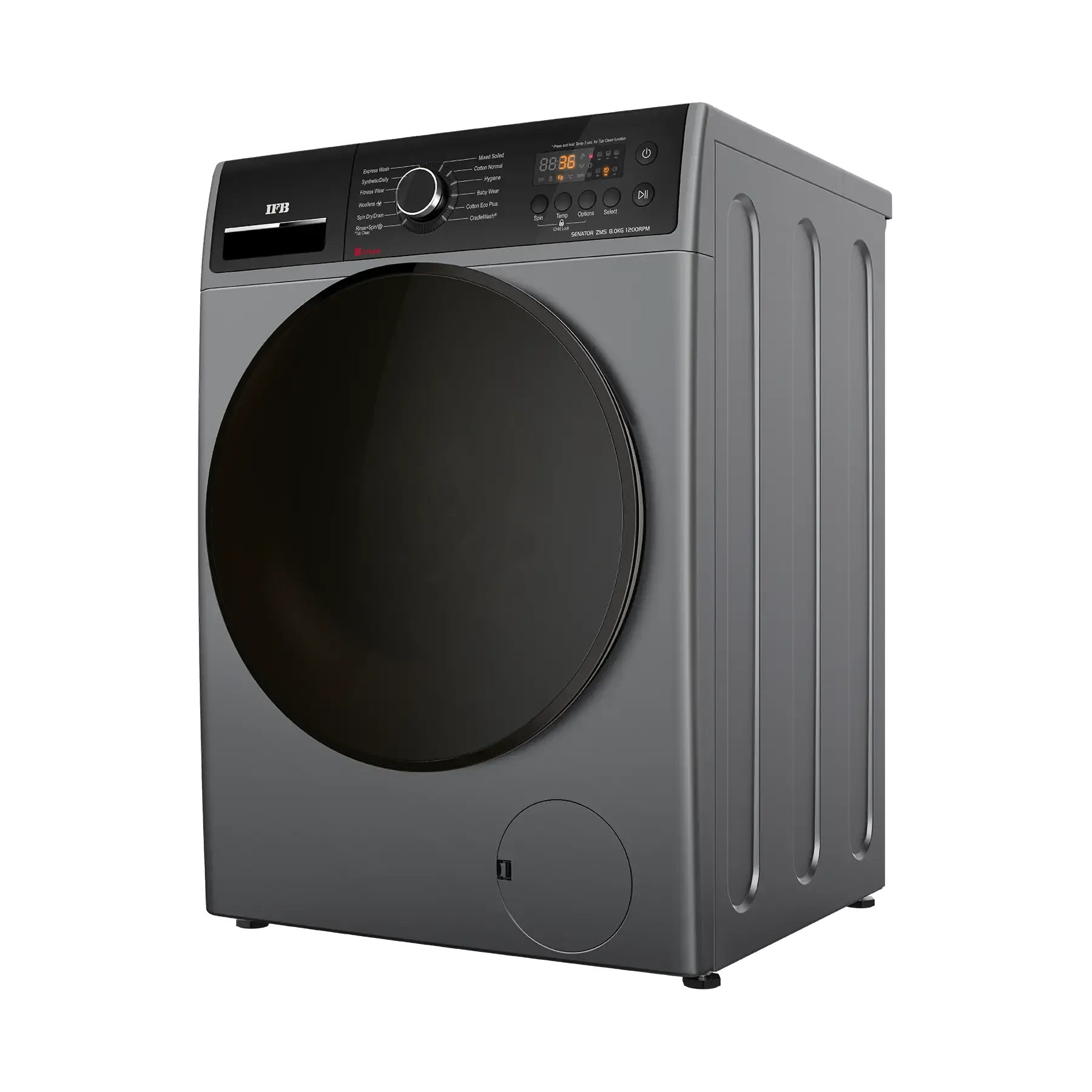 IFB  SENATOR ZMS 8012 8 kg Washing Machine Grey