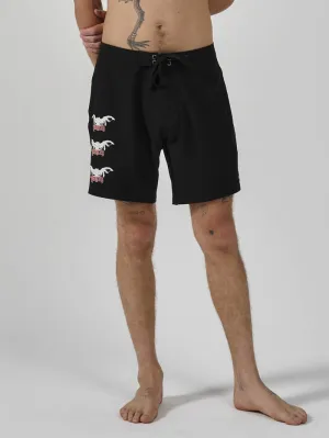 Speed Kills Boardshort - Black