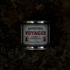 Voyager | Amber   Smoked Oud - Incense Cones