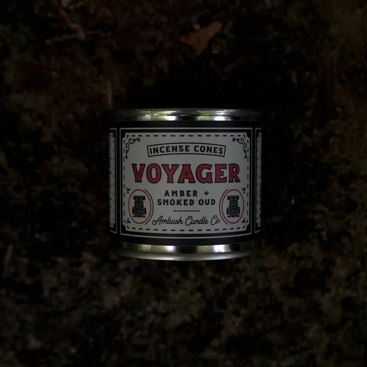 Voyager | Amber   Smoked Oud - Incense Cones