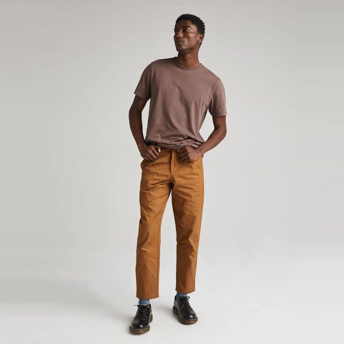 Weighted Tee (Plum Smoke)